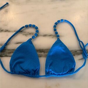 Vix Firenze Blue Bikini Top